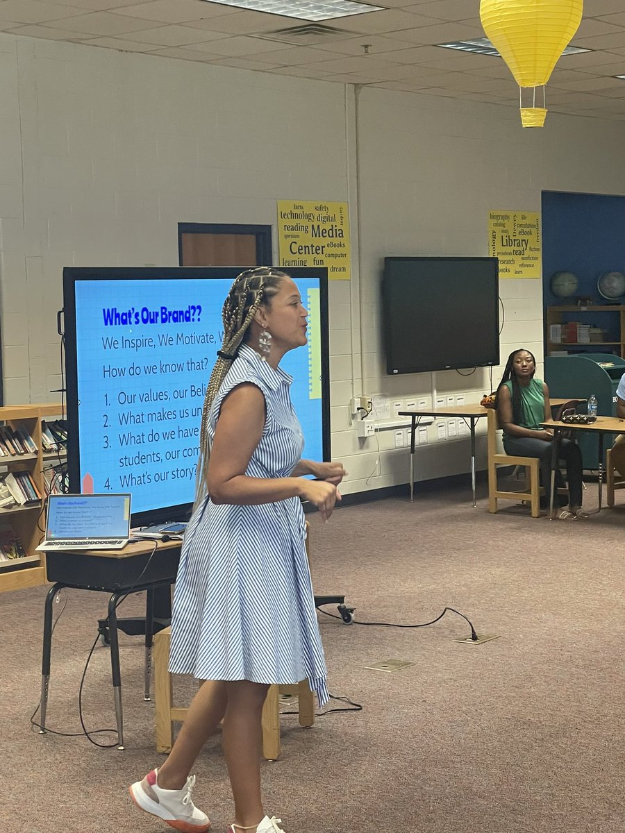 DarnishaJohns19's tweet photo. Day 1 with teachers was a huge success!  We have reaffirmed our commitment to the work. I am extremely excited to work with such a dedicated group of educators.  2023-24 is going to be the best year! We Inspire, we Motivate, we Care, we Teach. https://t.co/tI2j8FV9xr