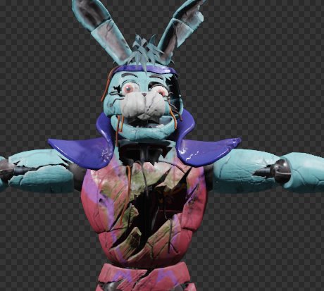 Glamrock Bonnie (FNAF RUIN DLC SPOILERS) by KadiTheFox on Newgrounds
