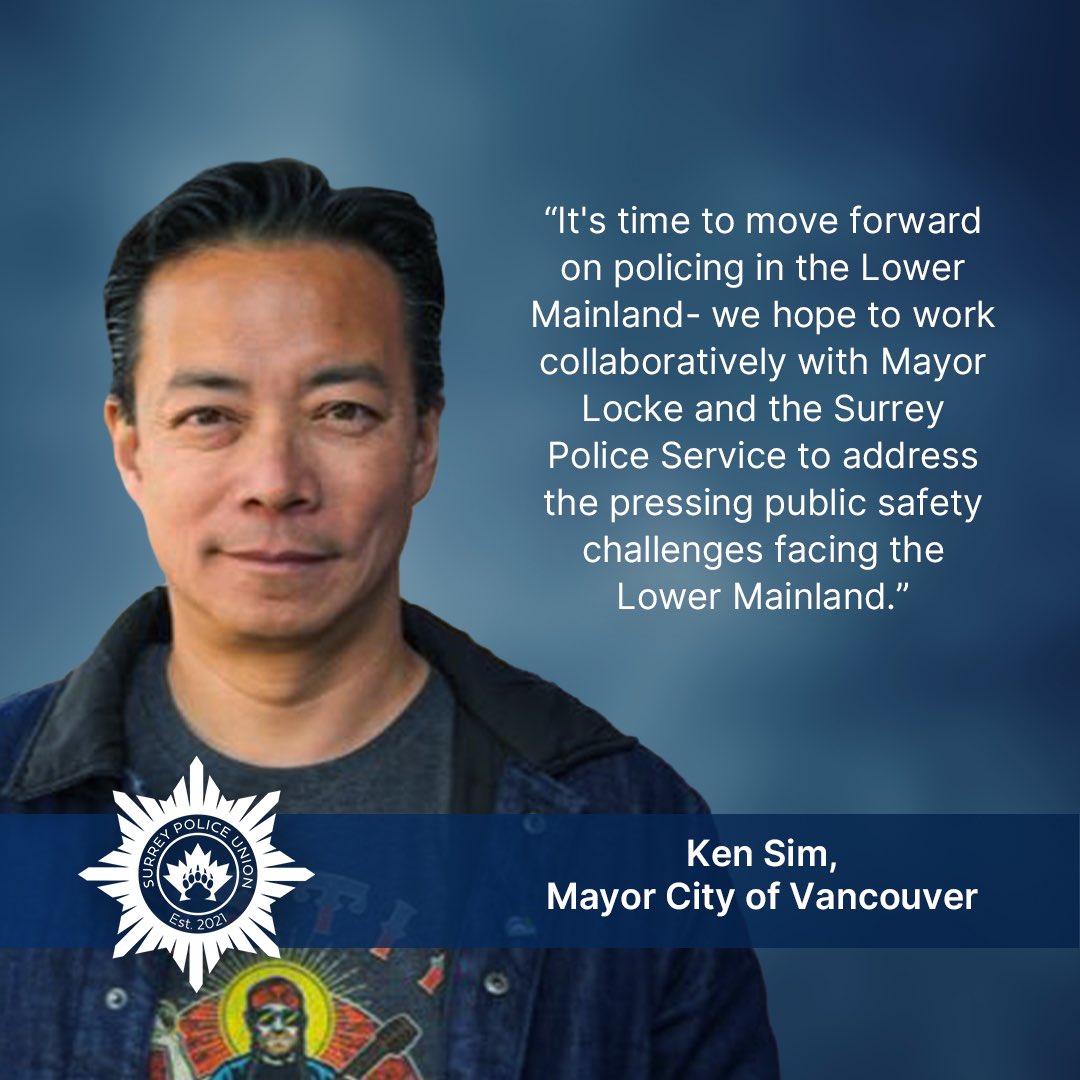 Time to move forward. Thanks @KenSimCity #bcpoli #SurreyBC #dispatchnow