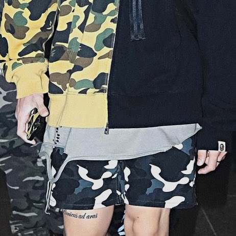 woosan_tattoo's tweet photo. San faced his father's wrath because of the matching tattoo, kept it hidden from fans because it was too personal for him, &amp; defended his choice when told they'd regret it. Of all the things to call fanservice, you chose the tattoo, just say you dont have a soulmate and go https://t.co/SaPim1YnsT