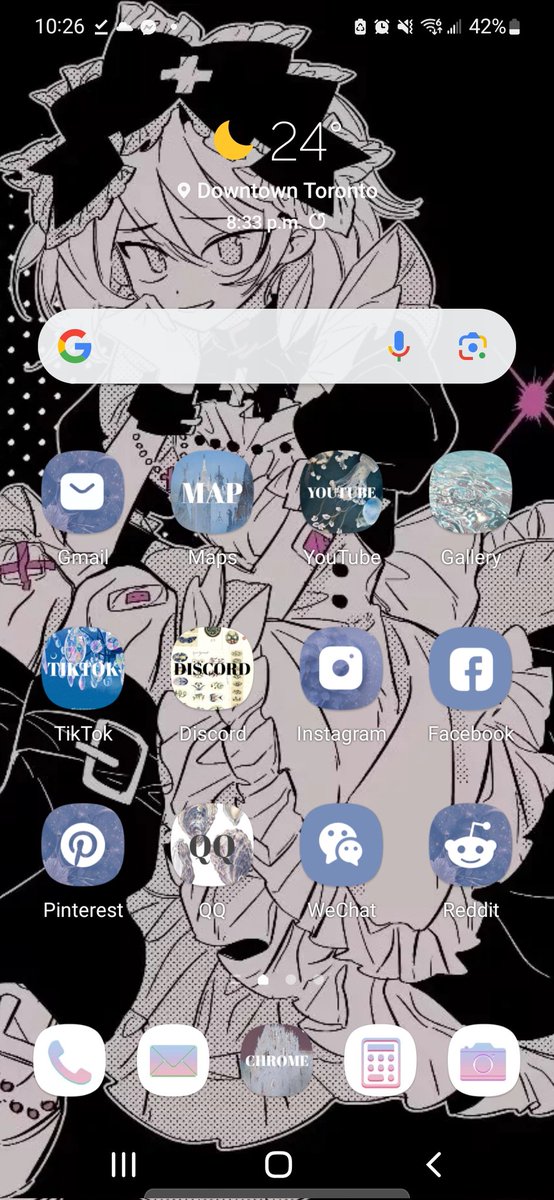 Fungi_Feast's tweet photo. My phone homescreen have never looked this pretty before huhu https://t.co/Dm4aLKtqPy