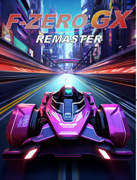 HeyNintendo's tweet photo. Happy 20th Birthday to the best racing game ever made. Lets hope that some day you will get a chance to show all your magic to many more players, right @nintendo ???
#FZERO #fzerogx #OperationMuteCity #ReviveFZero #BringBackFZero
(Hypotetic cover poorly made with AI) https://t.co/5rizOjdbs9