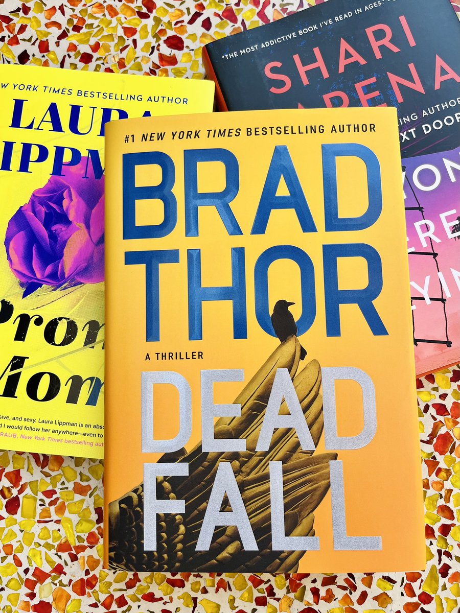 We love thrillers as much as the next guy…which is a LOT! Come check out our #newreleasetuesday at our other locations while we wait to open up shop! 
.
.
.
#bntustin #barnesandnoble #booktok #thriller #mystery #newreleasebooks #newrelease #bradthor #booksbooksbooks