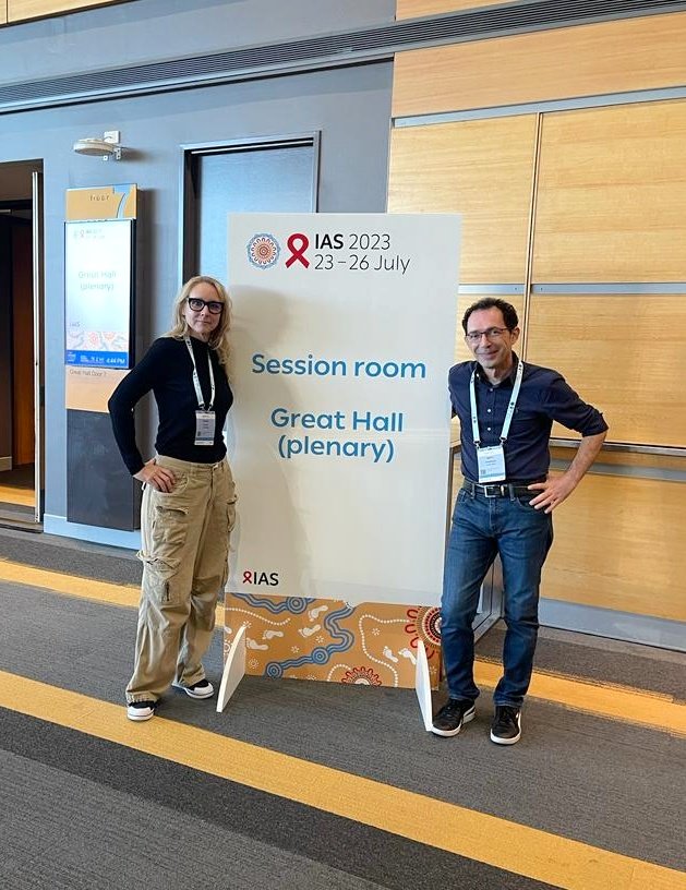 Another day of great talks and discussions at #IAS2023 conference 🧬 🔬@iasociety @EraseHiv @DeannaKulpa @PaiardiniLab #eraseHIV #HIVcure