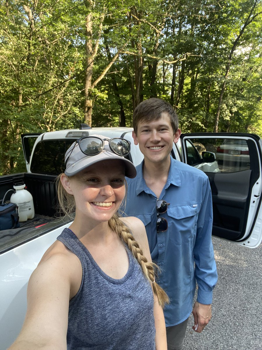 LimnoEllie's tweet photo. Publicly recognizing @KevinAEngland for volunteering is whole entire weekend (two grueling 12 hour days!!) to do field work! My research (&amp; physical health) would quite literally fall apart without his help! #AuthorshipSecured #HeShouldDitchMicrobiologyForEcology https://t.co/AROMKxi0Td