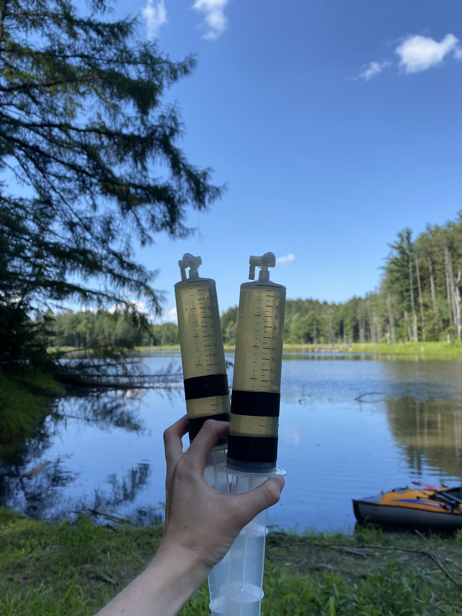 LimnoEllie's tweet photo. Publicly recognizing @KevinAEngland for volunteering is whole entire weekend (two grueling 12 hour days!!) to do field work! My research (&amp; physical health) would quite literally fall apart without his help! #AuthorshipSecured #HeShouldDitchMicrobiologyForEcology https://t.co/AROMKxi0Td