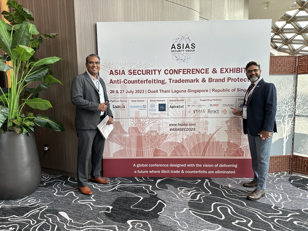 TAPA_APAC's tweet photo. ASIA Security Conference & Exhibition | Anti-Counterfeiting, Trademark & Brand Protection is here!
TAPA APAC is a supporting partner of the conference, dedicated to combating counterfeiting, safeguarding trademarks, & protecting brands.
https://t.co/JEsmMfeF7w
#StopCounterfeit https://t.co/IlAM64ibFH