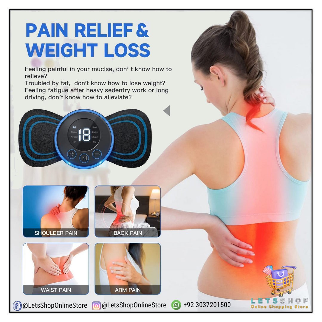 LSOStore's tweet photo. EMS Butterfly Mini Body Massager  • Get Relief from Aches and Pains

✮PRICE:     900/- Rupees Only 📷
✮Free Home Delivery
✮Cash On Delivery

آرڈر کرنے کے لیے نیچے دیے گئے لنک پر کلک کریں۔
☛WhatsApp: https://t.co/Bw8g9e6jtN

#LetsShop #shoponline #MiniMassager #bodymassager https://t.co/W9SBb91OJI
