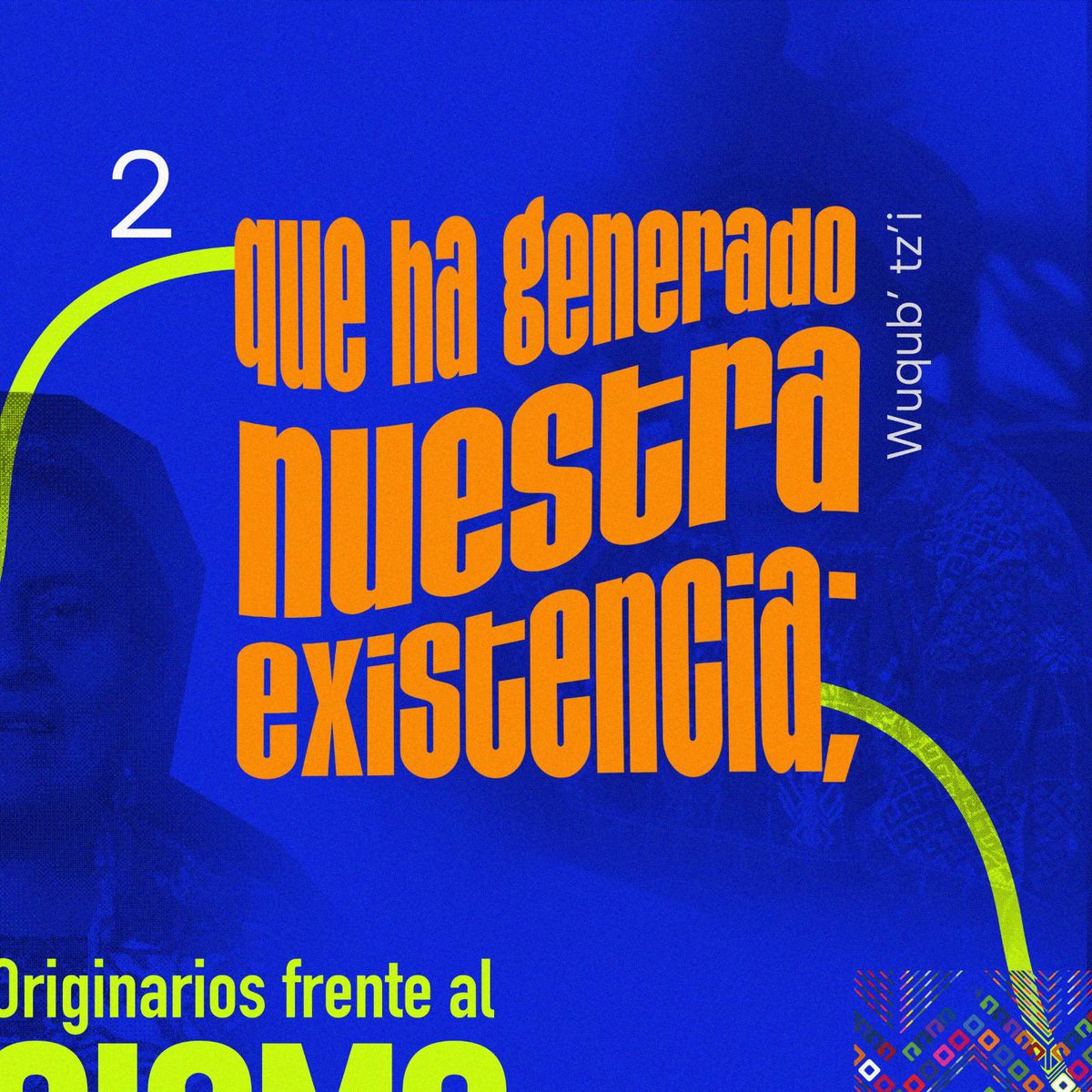 Tzununija's tweet photo. Wuqub’ tz’i y Wajxaqib’ b’atz’, II Congreso Internacional: Pueblos Originarios frente al racismo.
Próximamente. https://t.co/GS4IuPZjHI