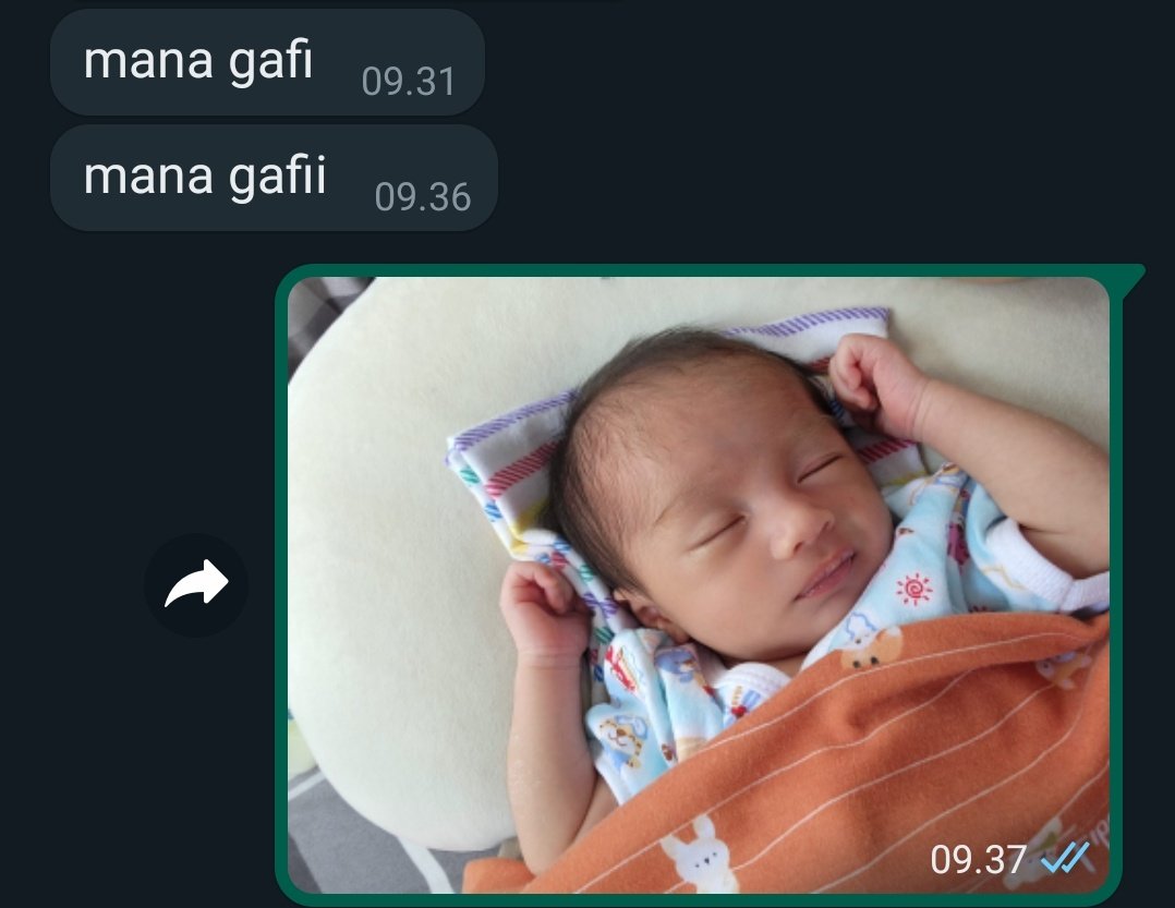 Rizamonasyf's tweet photo. Anaknya terus yg di cariin 🙃😂 https://t.co/6nK044dCSj