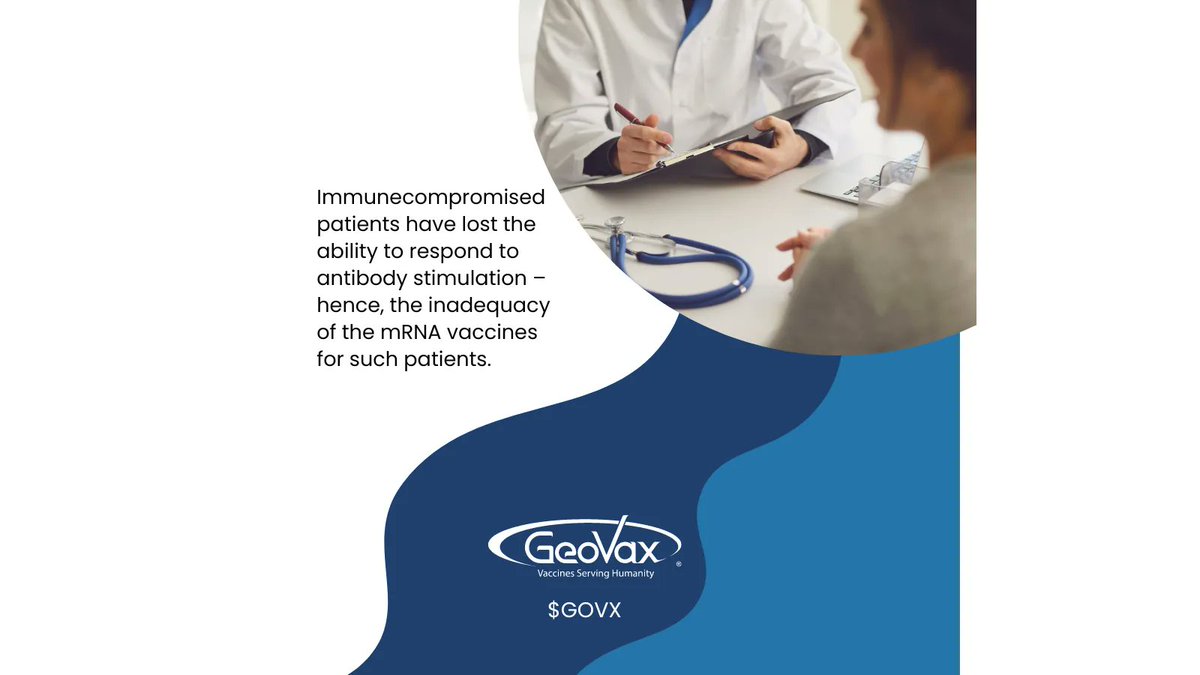BiotechSweden's tweet photo. GeoVax is working on vaccines that overcome restrictions of mRNA vaccines to provide longer-term, more robust protection for people who do not respond well to primary antibody stimulation. #GeoVax  #VaccineFatigue #Biodefense #COVID #VaccinePreparedness #TCell https://t.co/Izopa6LsCi
