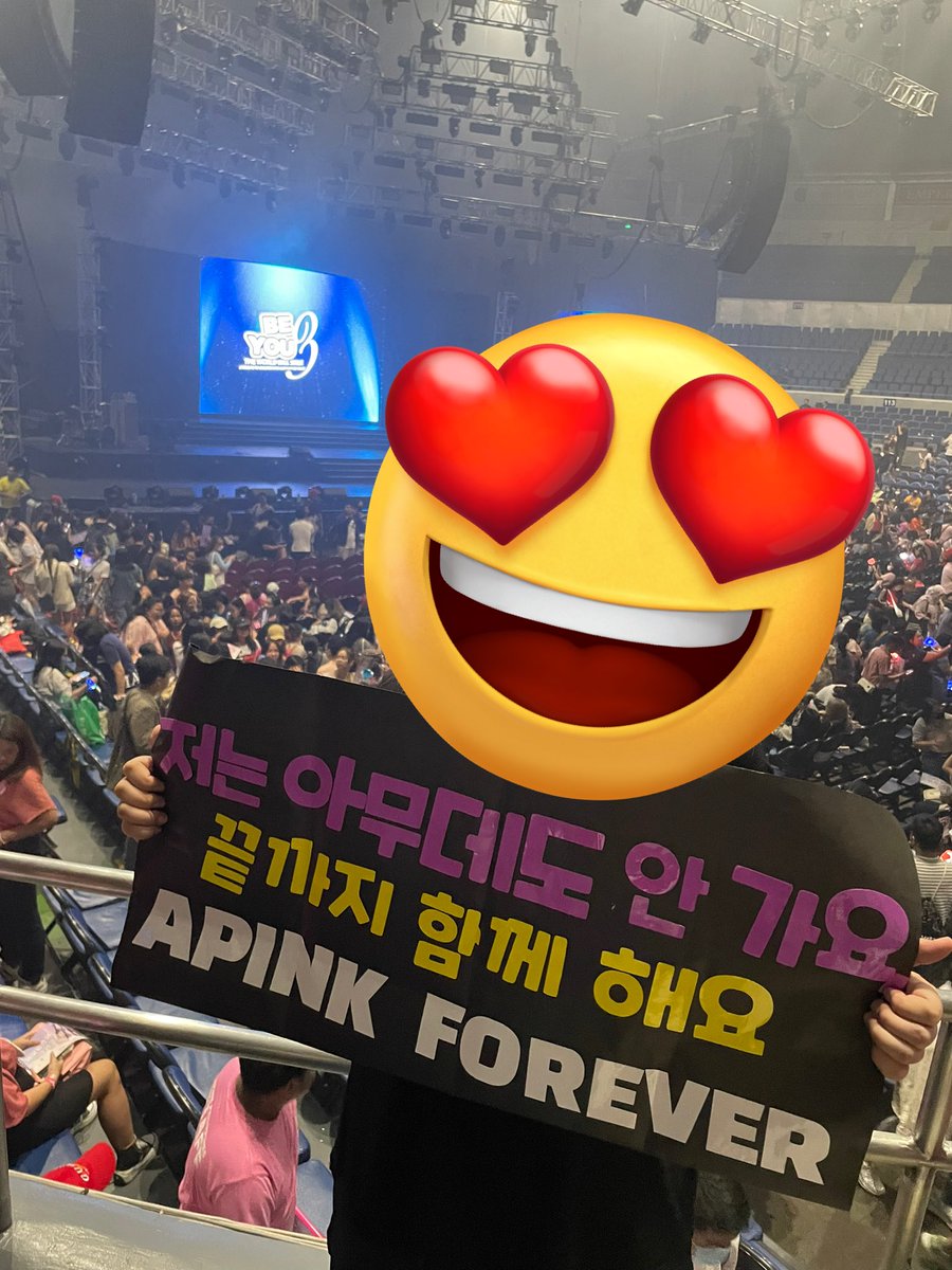 purpleJoos's tweet photo. Thank you for coming here in the Philippines @Apink_2011 ππ #BeYou3 #BeWithyouApink https://t.co/Ze1uH6MiMv