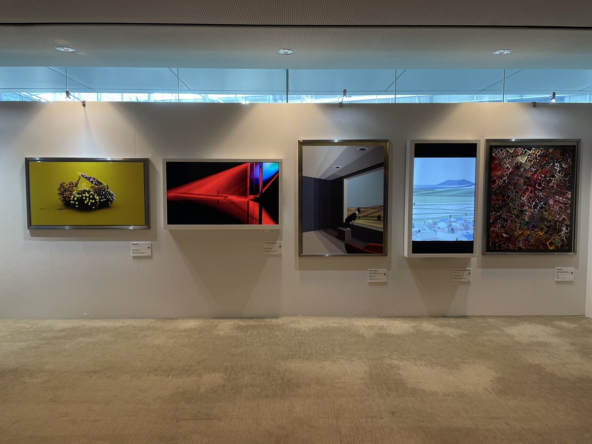 gaaat_art's tweet image. #WebX コラボレーションブース紹介④
NFTキュレーターブース

キュレーターによるNFTアート展示🖼️
世界でも高い評価を受けている国内外6名のアーティストの作品を、2.5Dアートとモニターにて展示しています！

映像作品もあるので、ひと作品ずつゆっくりとご覧ください。

#WebX2023