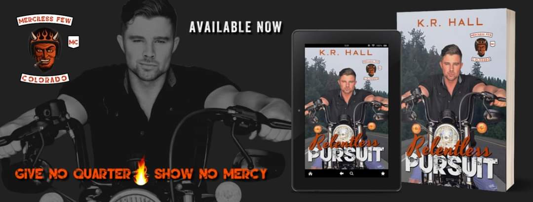 BurstingBlog's tweet image. Relentless Pursuit 

books2read.com/u/bPLLkY

Ethan Knight

An enforcer for the Merciless Few MC, Colorado Chapter, Ethan has been sent to find the woman who robbed the club’s treasury and bring her in to face her punishment.

#KRHall
