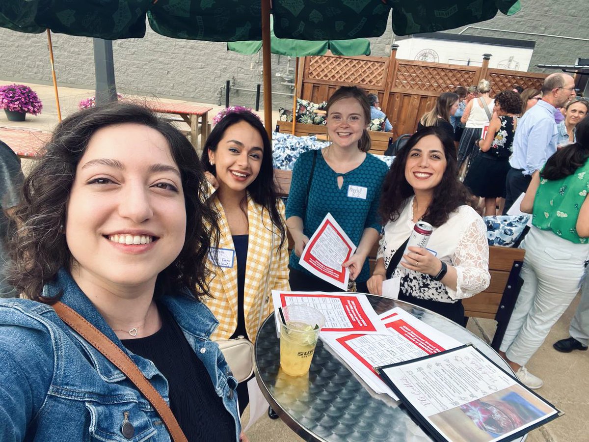 3rd annual summer event by #MayoGRIT ☺️ such a creative way of making connections (bingo) with @sadeghpour_sara @Nasrinnikravan and the nicest 2nd year resident Kendal😍  @WegerKendal. Thank you @MayoRadiology @MayoGRIT @MayoClinic