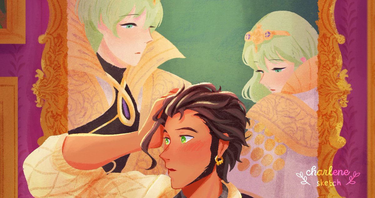 charlenesketch's tweet photo. FE3H will always have a special place in my heart 🥹 happy 4th anniversary 🫶

#FE風花雪月4周年 https://t.co/3a2vrbJO7o