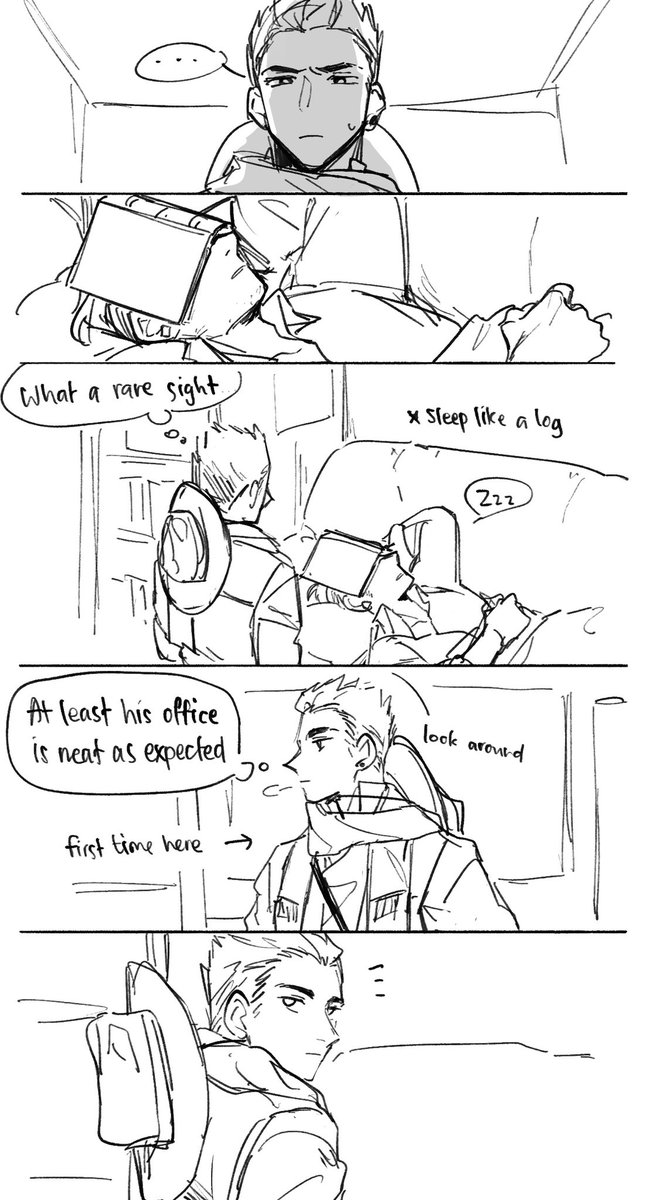 (Sketch) Somehow Yoru had no idea who was the real Chamber. 