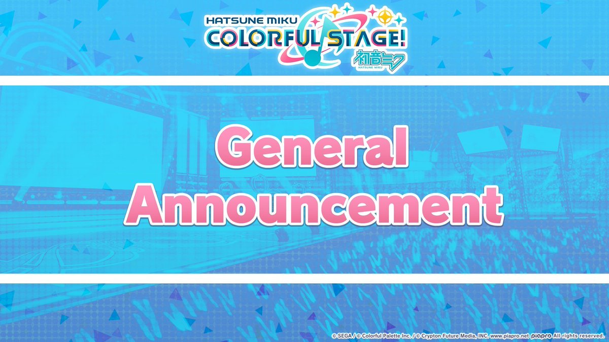 ColorfulStagEN's tweet photo. Due to reasons we cannot explain, we will be adding exactly one crystal to your balance on HATSUNE MIKU: COLORFUL STAGE. Have fun with that. Yeah have fun with an odd number that you can't fix whatsoever. This is what you get for all the "GIVE ME SAKI GIVE ME SAKI". We are done. https://t.co/vCH0Nf6PtZ