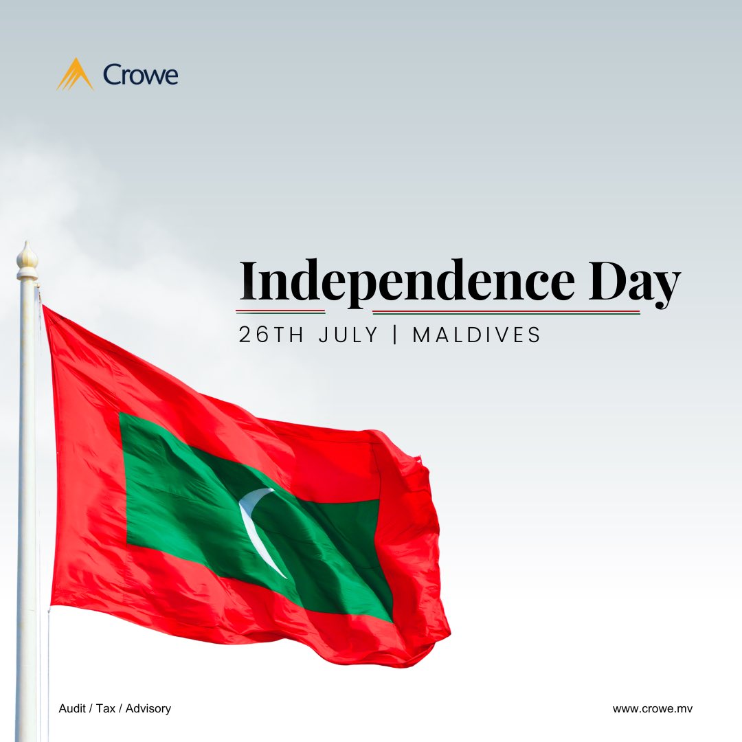 Happy 58th Independence Day 🇲🇻 
 
Let's celebrate the spirit of freedom and unity together!

#maldivesindependenceday #maldives