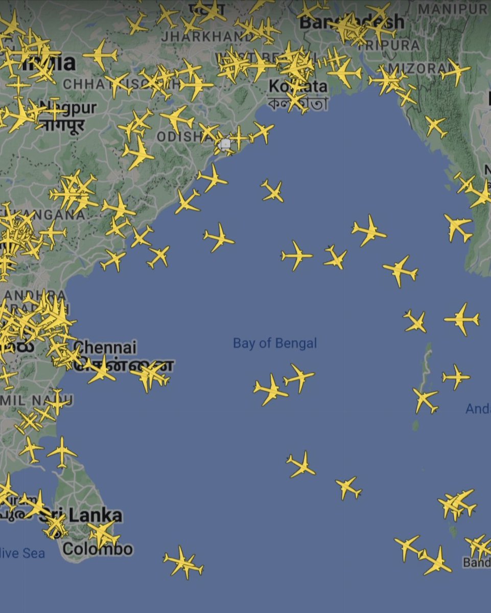 kunnalsm's tweet photo. Just checked the flight tracker website, and it seems to update every couple of minutes! However, I couldn't find any flights from Port Blair to Chennai at the moment. Why is it not showing that indigo flight? Which departed from port Blair 1 hour ago at 7:40am https://t.co/gJNQcT2bfS