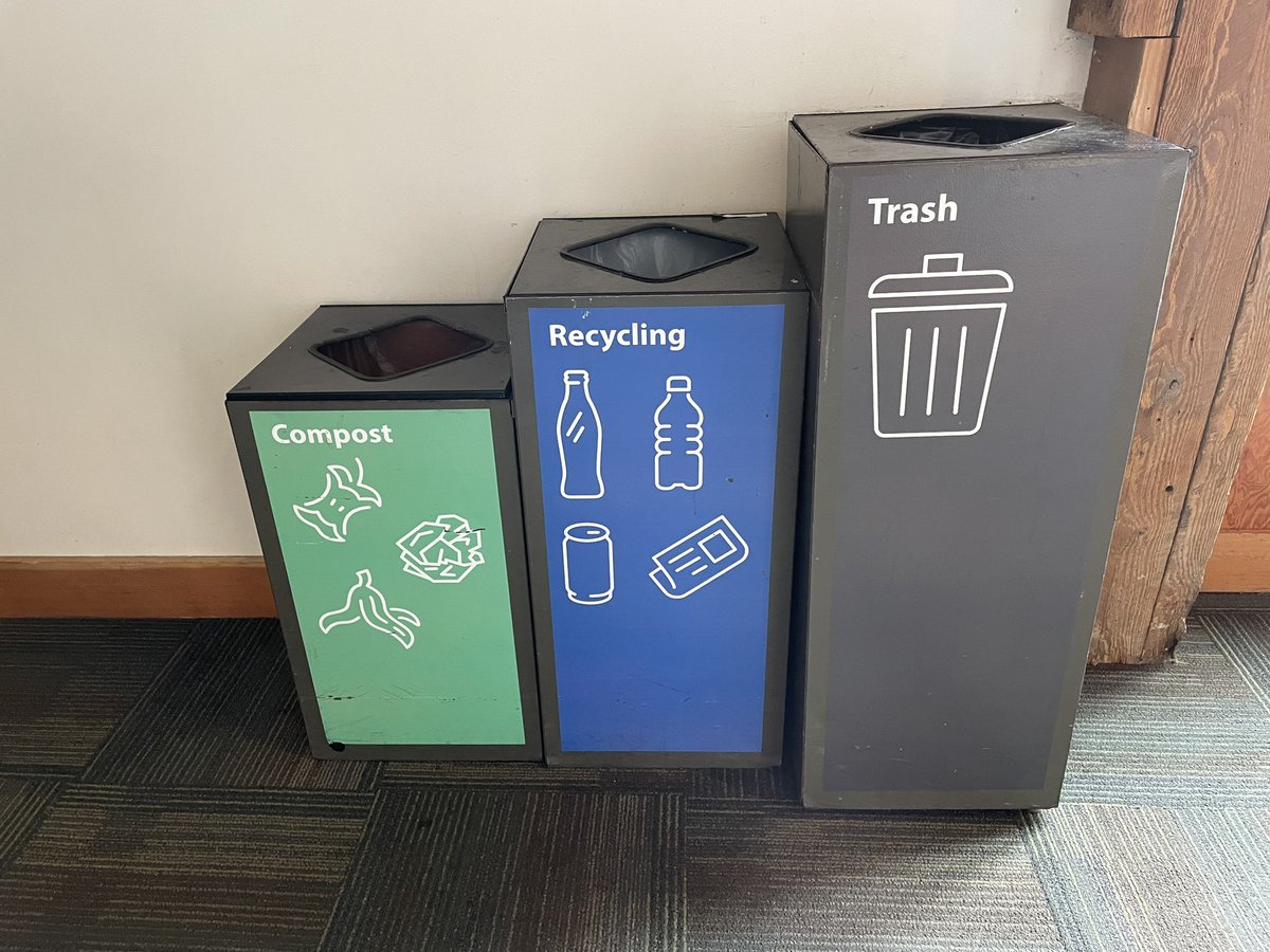 #WasteSort  Joined staff at <a href="/SeattleAquarium/">Seattle Aquarium</a> today for a deep dive into their recycling, food waste, and garbage. Baseline data captured, charting a course for #ZeroWaste. 

Thanks to <a href="/RecologyKC/">Recology King County</a> 
<a href="/SeattleSPU/">Seattle Public Utilities</a>