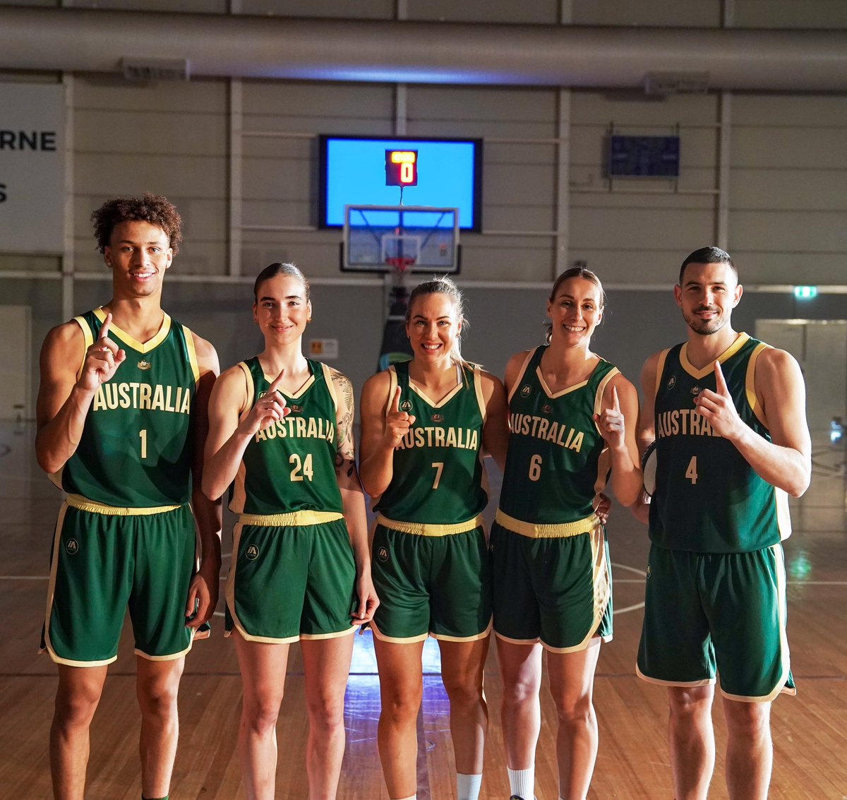 BasketballAus's tweet photo. Let the countdown to @Paris2024 begin! 🥁

Today officially marks one year to go until we get to cheer on our Aussies as they step onto the World’s biggest stage. 

À bientôt, Paris! 🇫🇷

#WeAreBasketball #AllezAus https://t.co/R1LdMwM7Ic