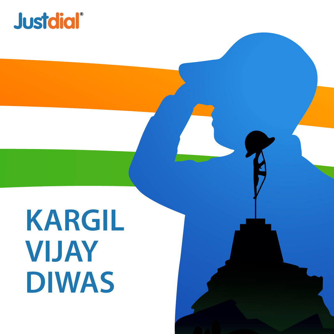 We salute the valor and sacrifice of all the Bravehearts on #KargilVijayDiwas. #JaiHind
