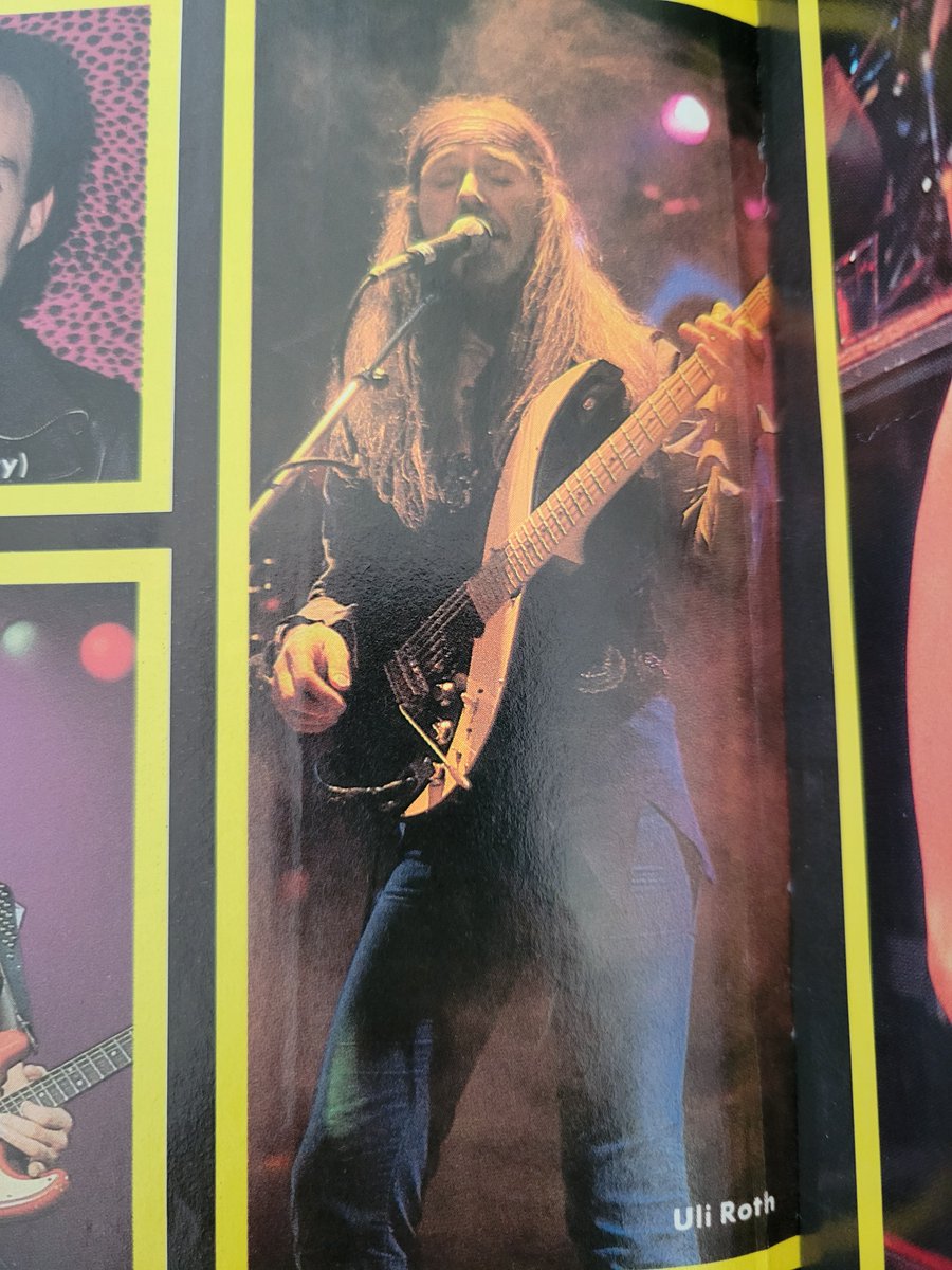 TheRockDude99's tweet photo. @UliJonRoth1 Uli Jon Roth ... HARD ROCK July 1986 #UliJonRoth #UliRoth #metal #80s 🤘🎸🎶😎❤️ @Paige_M_Gregory @ClaudiaComedy @03jewell @Alicewildrebel @dav https://t.co/SYTdWZbOns