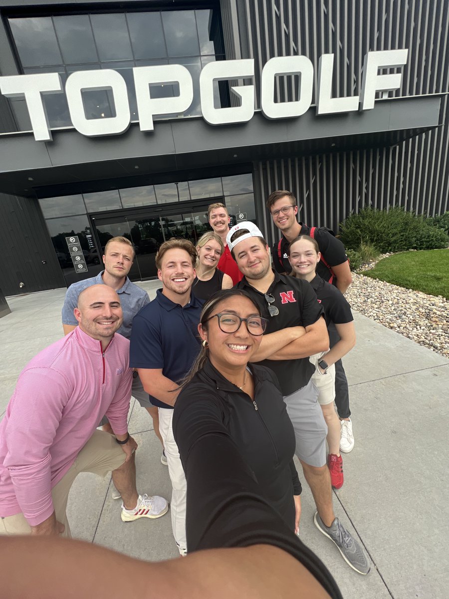 fully loaded day up in Omaha for the Corn Crib as we held our staff retreat, discussing everything it takes to successfully run a social/creative dept.

played a little <a href="/Topgolf/">Topgolf</a> &amp; found some <a href="/LHPizzaPacific/">Lighthouse Pizza Pacific</a> too.

excited to take on a new year of Husker sports with this crew! #GBR