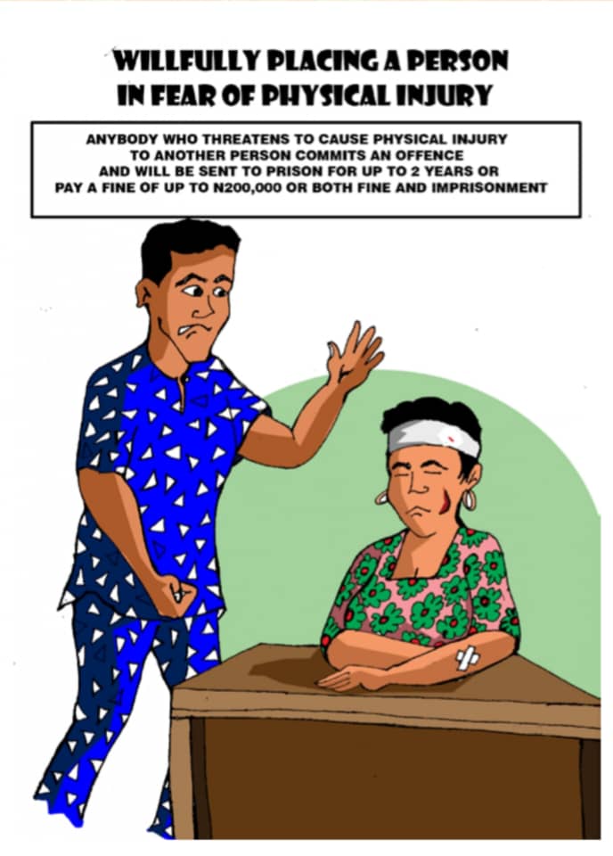 TheYAFafrica's tweet photo. If you have to threaten a person with injury for them to help you, they are not your helper and you're committing a crime.

Share this post to spread awareness! #SAVE #GBV #StopPlacingAPersonInFearOfPhysicalInjury https://t.co/KLp5jkIPmA