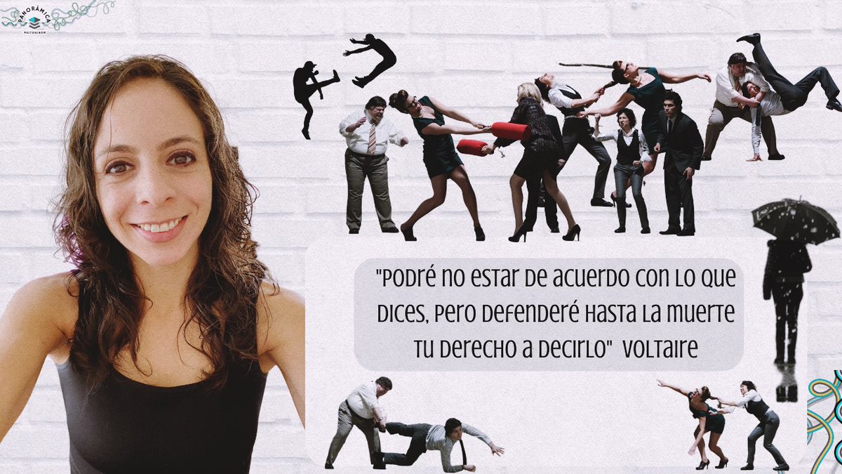 Kritou25's tweet photo. Una reflexión. "Podré no estar de acuerdo con lo que dices, pero defenderé hasta la muerte tu derecho a decirlo"  atribuida a Voltaire.  ➨ Link a vídeo vía Bitchute: https://t.co/acQer6s0iB https://t.co/966dTA1OKp