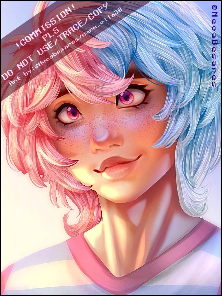Mecabesares's tweet photo. Commissioned art ! 💙✨

Wowie! ✨ Colors and lighting be so nice! 💙✨
(◍•ᴗ•◍)✨
 #ibispaintx #ibispaint #digitalart #art #mecabesares #Carm_ella30 
#commissionart #commissionopen #artcommissionopen https://t.co/JF7ghGvkQs