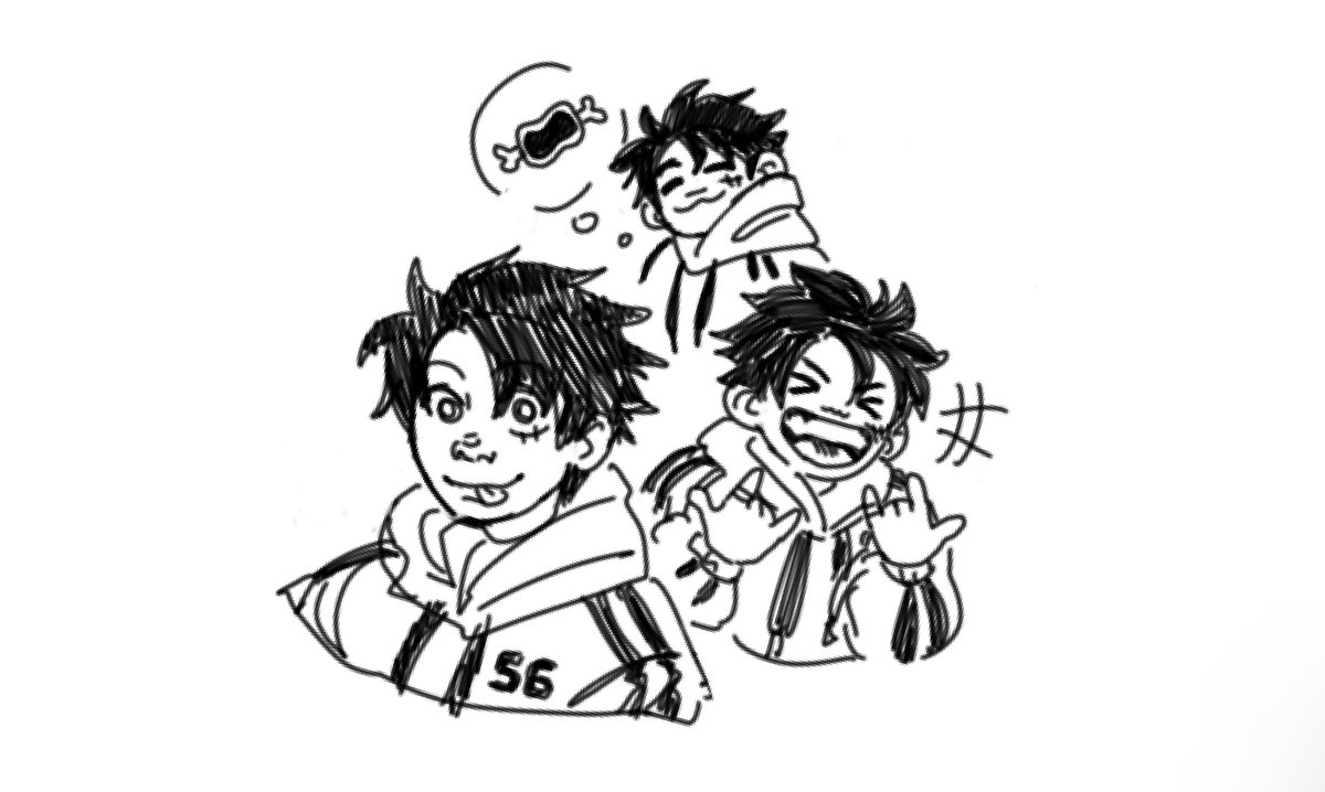#onepiece low quality loofer doodles