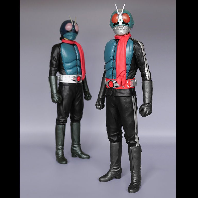 AmiAmi_English's tweet photo. 💥Pre-order open!!💥
Jumbo Soft Vinyl Figure 1/6 Kamen Rider 2 + 1 (Shin Kamen Rider)(PLEX)
Order from👉https://t.co/9u0f28zf9X
#ShinKamenRider #KamenRider2 #KamenRider https://t.co/03T1Fndw9j
