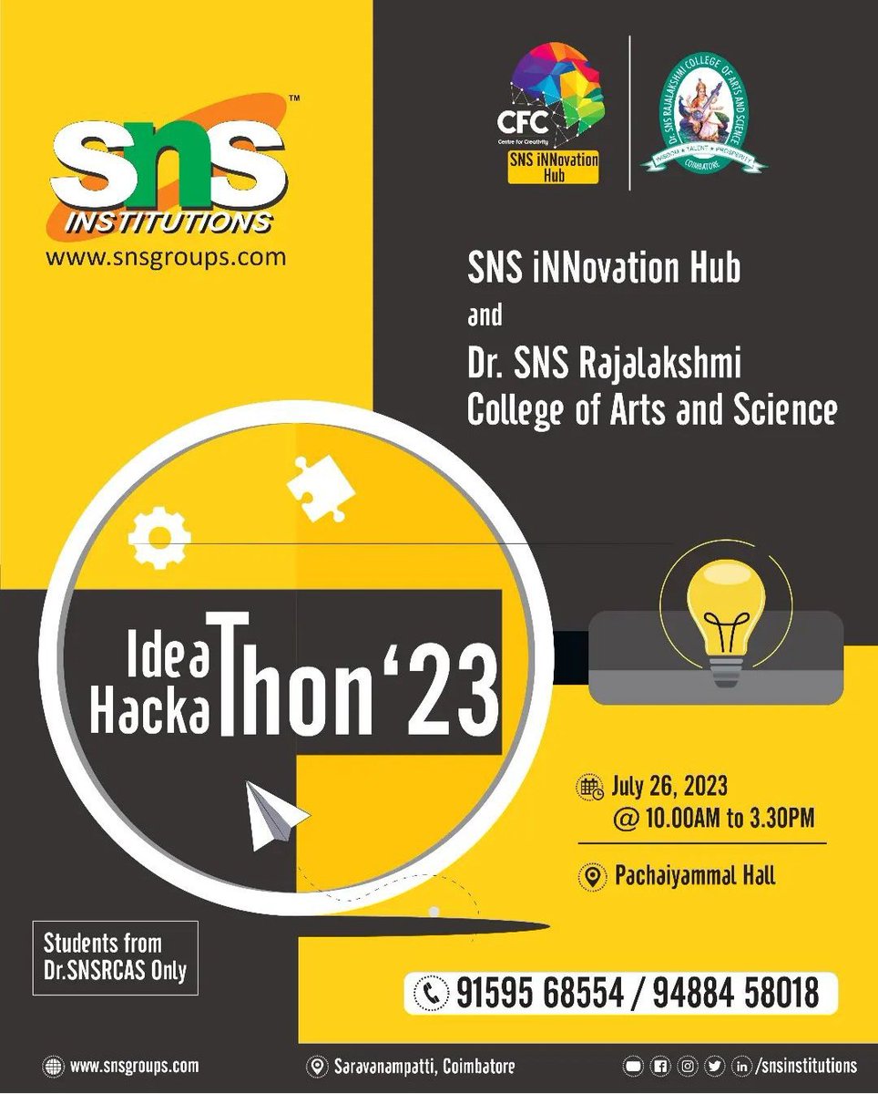 #snsinstitutions #snsdesignthinkers #designthinking