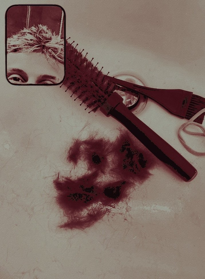 FLAMINGUIX's tweet image. ⠀⠀⠀⠀⠀ ⠀
ao inves de fazer terapia cortei e pintei o cabelo,🙈.
⠀