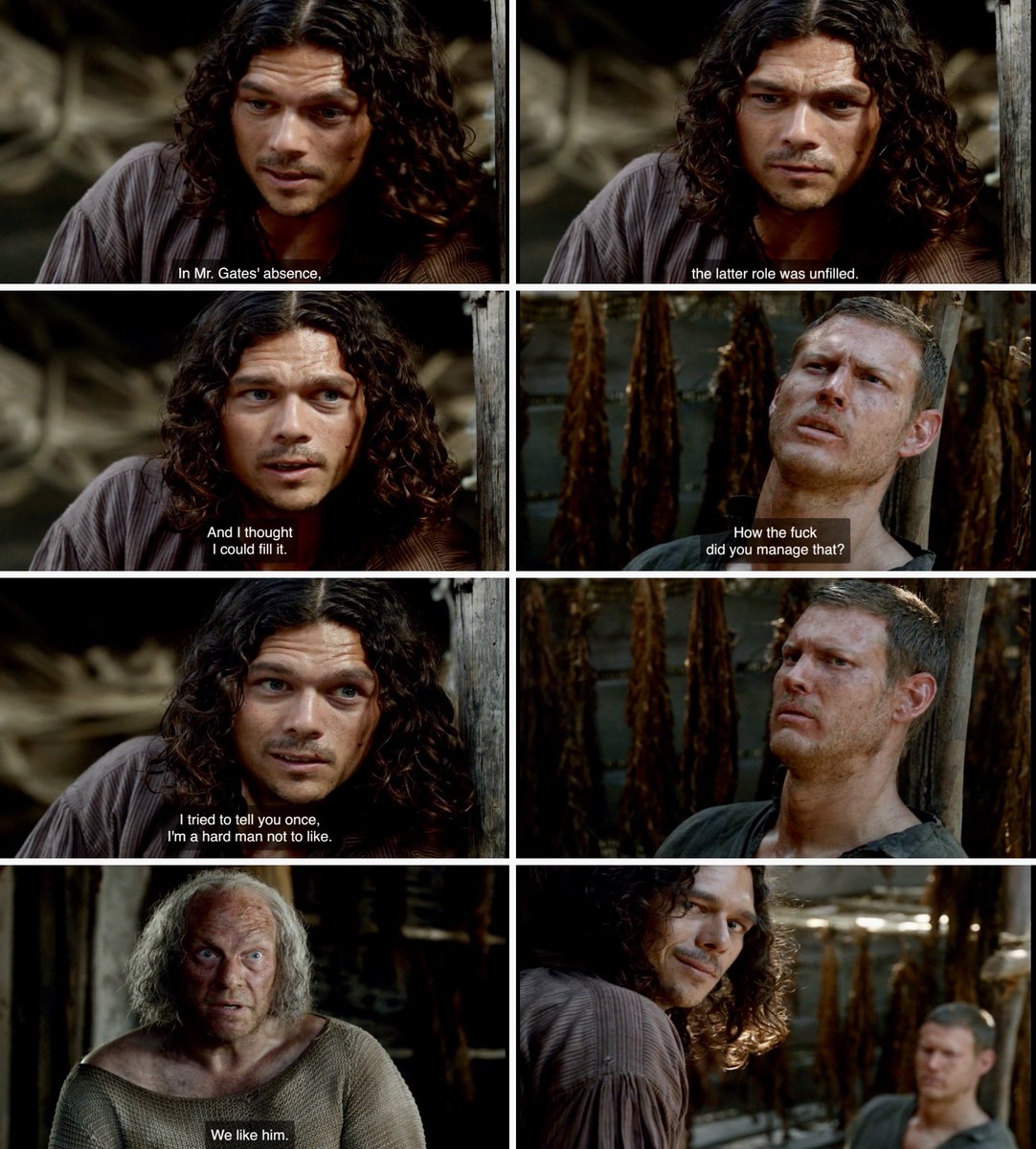 Billy, Silver, and Randall lol 

#BlackSails #BlackSailsRewatch #STARZ #ImAHardManNotToLike #WeLikeHim #GoodOldRandall #Randall #BillyBones #LongJohnSilver #JohnSilver #Lol #TomHopper #LukeArnold