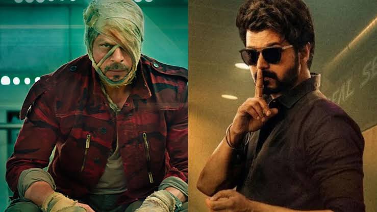 georgeviews's tweet photo. According to Tamil cinema industry trade, if #ThalapathyVijay makes a cameo in #ShahRukhKhan's #Jawan then the opening day collection of the film will go as high as Rs 15 cr in Tamil Nadu, a feat that was never achieved by other language actors. #Leo https://t.co/tuYbdf5yFp