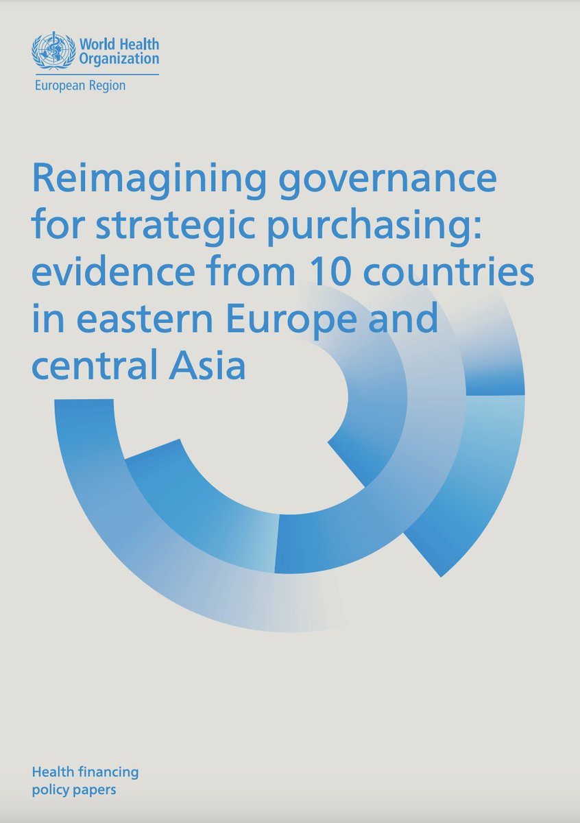 New #WHOBarcelona study delves into experiences of 10 Eastern European and Central Asian countries, highlighting the importance of good #governance principles in advancing #HealthFinancing reforms to progress towards #UHC Read more👉 tinyurl.com/evidence10coun…
