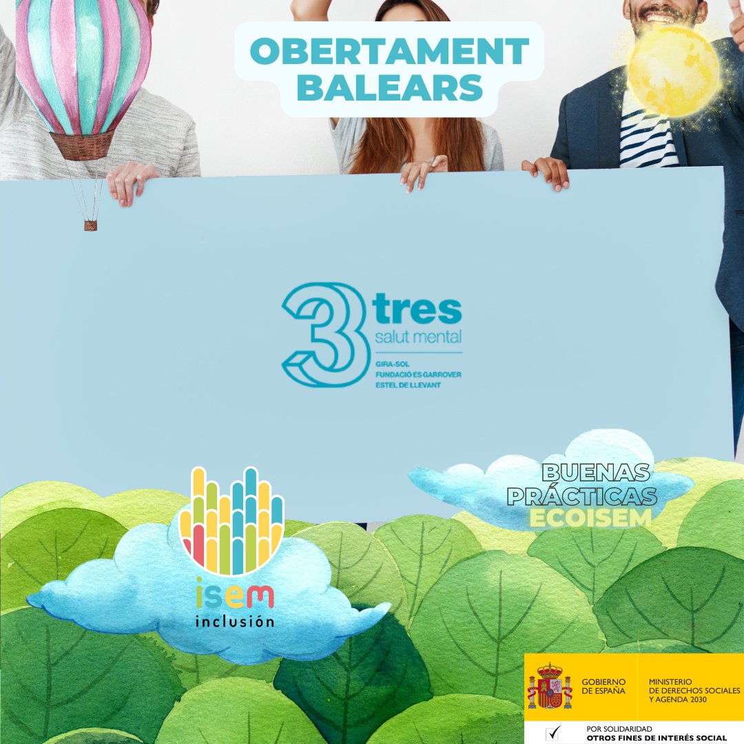 📢🔵 Dentro #ECOISEM de gestión del conocimiento destacamos, dentro de nuestro repositorio web, dedicado a las buenas prácticas en salud mental, ObertamentBalears, un programa que se desarrolla en las Illes Balears de mano de @3SalutMental.⬇️
🔗 lnkd.in/dWfnPfug