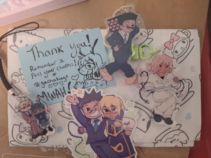 Guess who came in the mail 🫶 (ty kale! @gachahugs !)