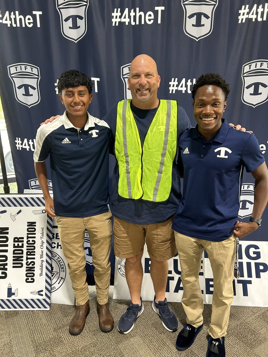 2023 Convocation!!  I appreciate these two gentlemen representing the soccer program as two of our student leaders!!  <a href="/TCHSBlueDevils/">Tift Co High School</a> <a href="/BTTYPrincipal/">Dr. Chad Stone</a>