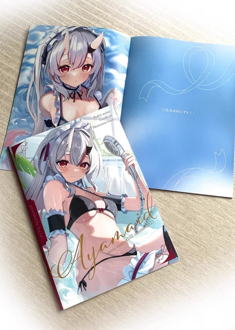 夏コミの本が届いた～ めちゃめちゃいい感じ!!