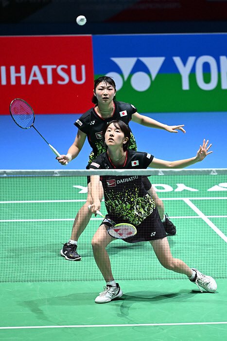 kajiiaura's tweet photo. Mei Sudo/Nao Yamakita in the Round of 32 Daihatsu Japan Open 2023

📷: MATSUO.K/AFLO SPORT

#須藤海妃
#山北奈緒
#バドミントン https://t.co/Gws67rvbQ4