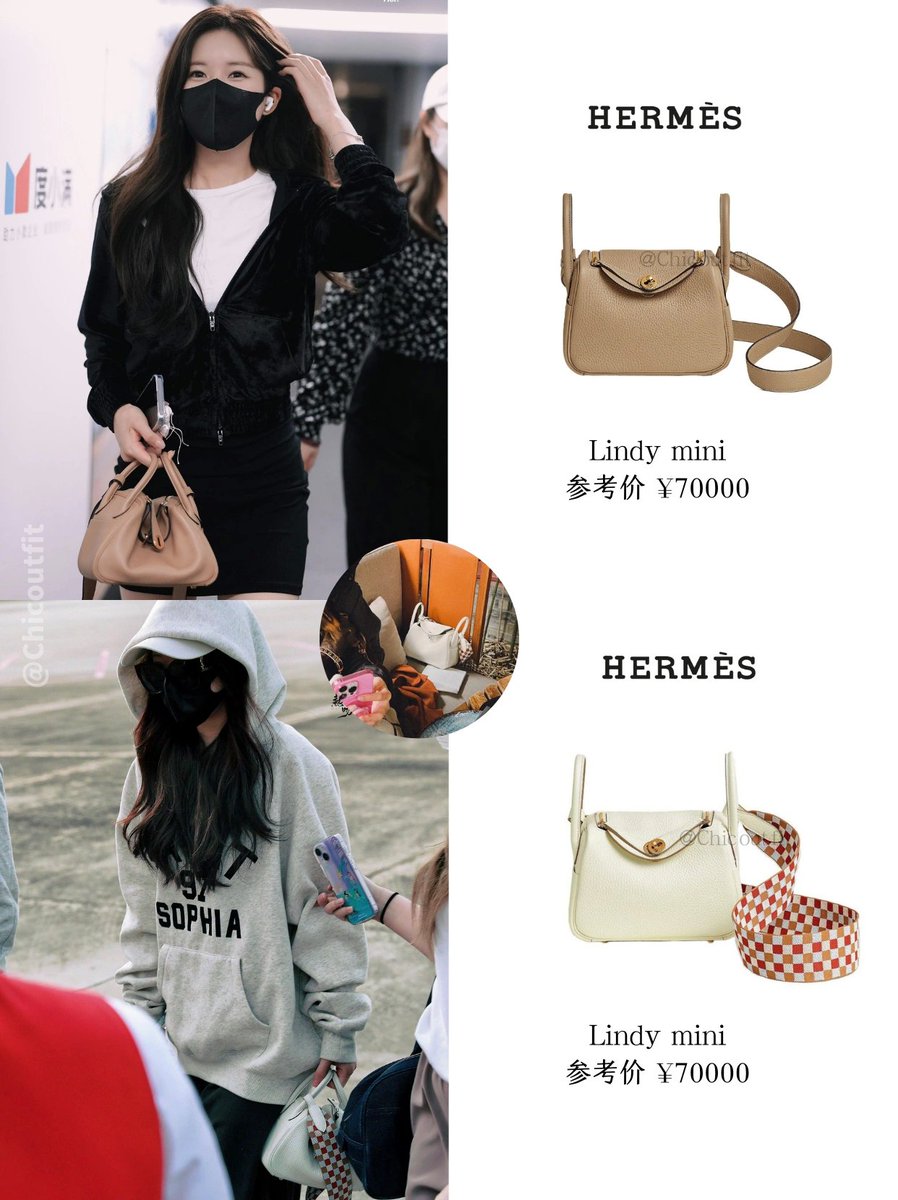 Zhao Lusi and Her Hermes Bags
cr: Chicoutfit