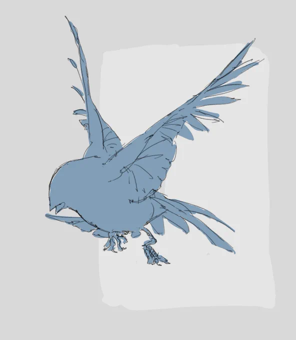 青い鳥どっか行っちゃったわ 