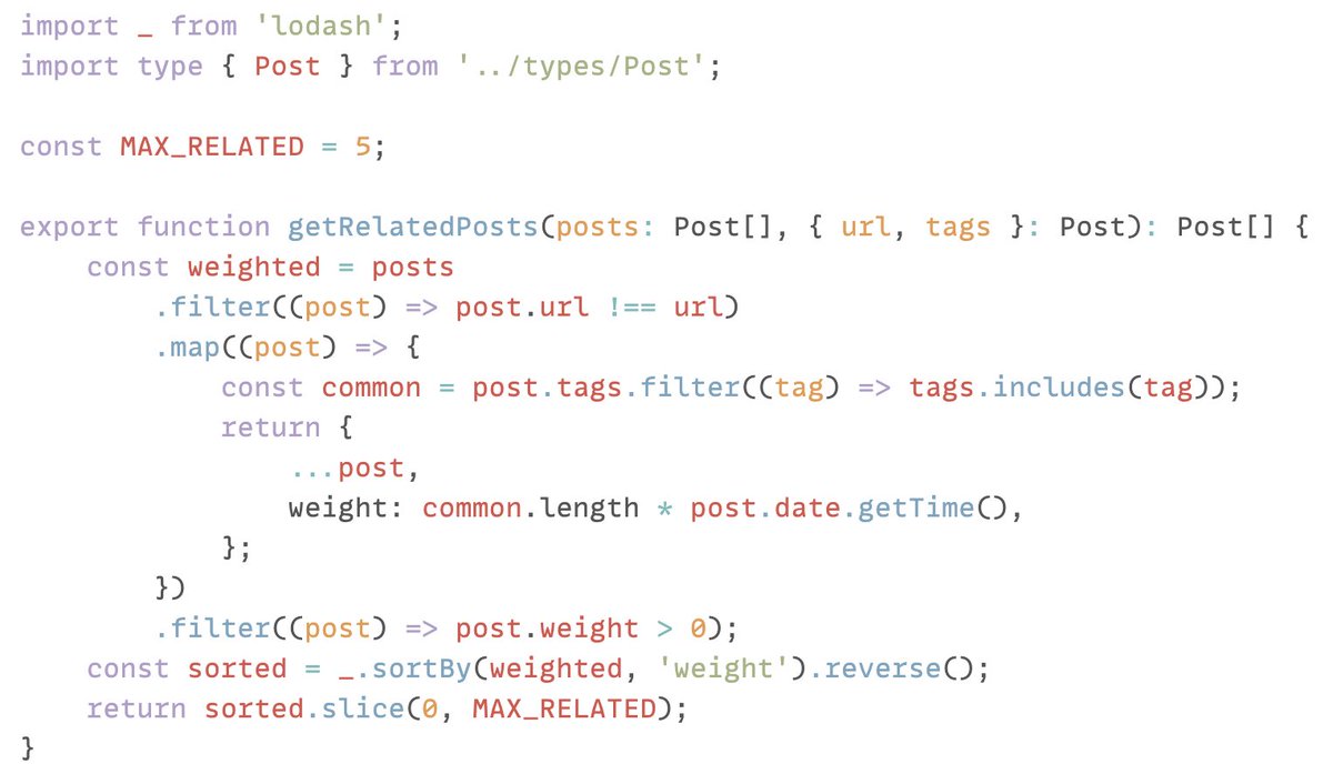 Did you know that I have my own syntax highlighting theme? I use it for ...