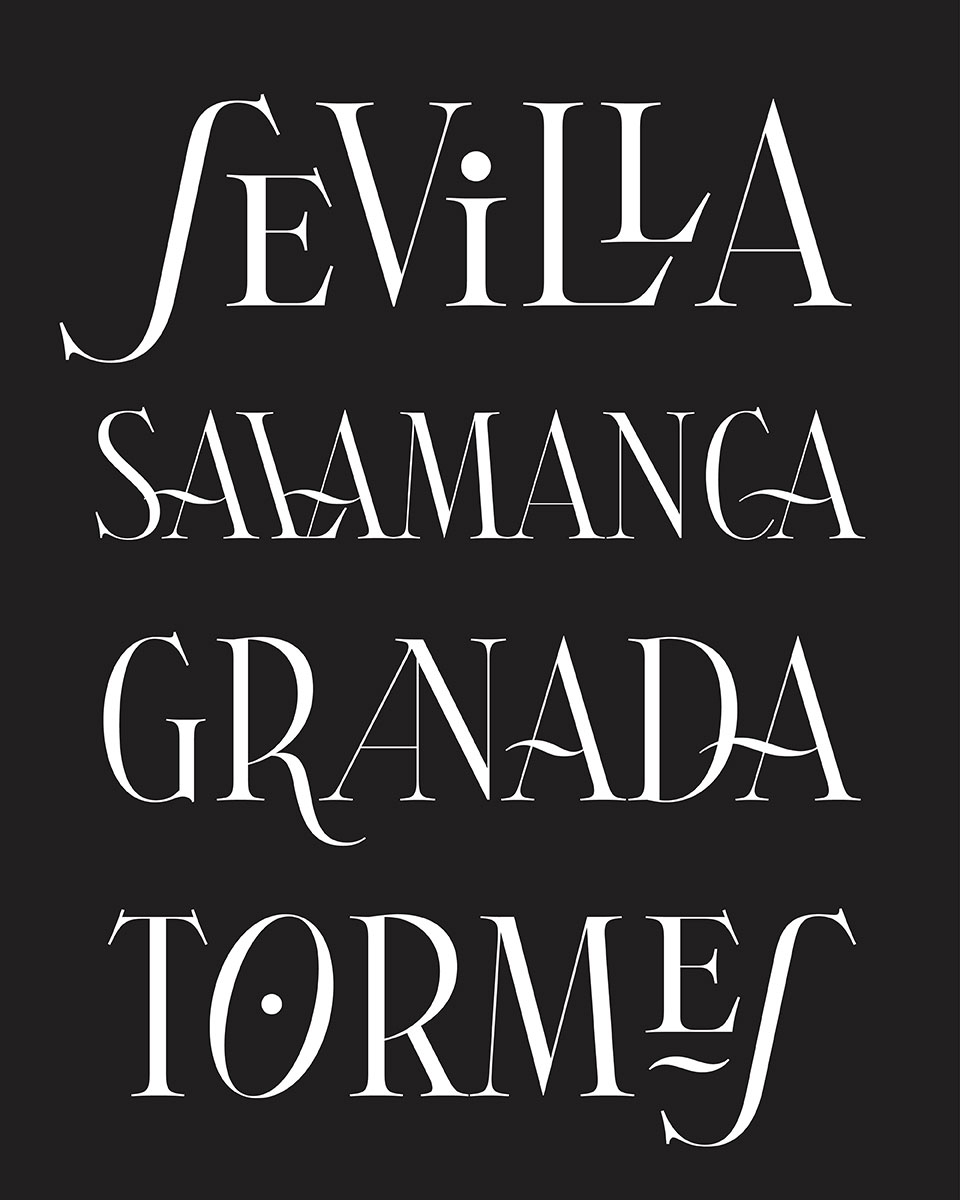 AshlerDesign's tweet image. Bienvenida Salmantina de nuestra foundry hermana @typerepublic Preciosa revisión de un estilo clásico, elegante pero no riguroso &amp;lt;3 .