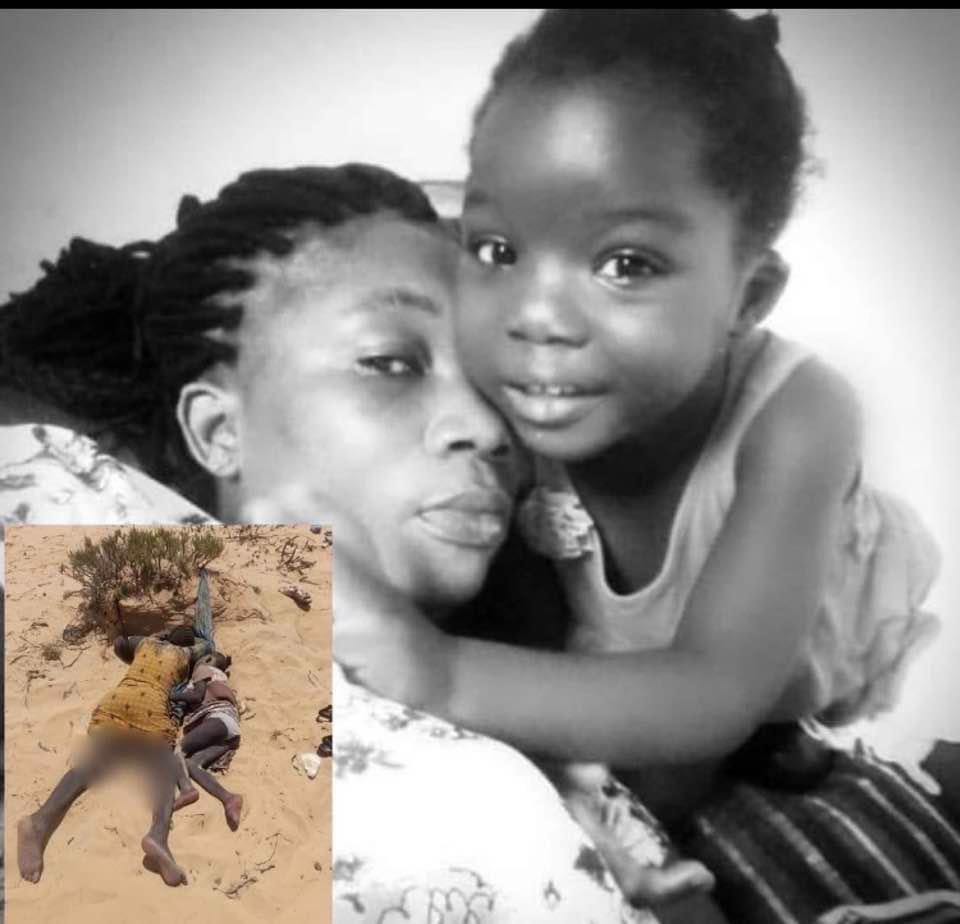 Fati Dosso, 30 ans et sa fille Marie, 6 ans, mortes déportées dans le désert à la frontière tuniso-libyenne. 

Cette image hantera les responsables de ces crimes à tout jamais. #Tunisie