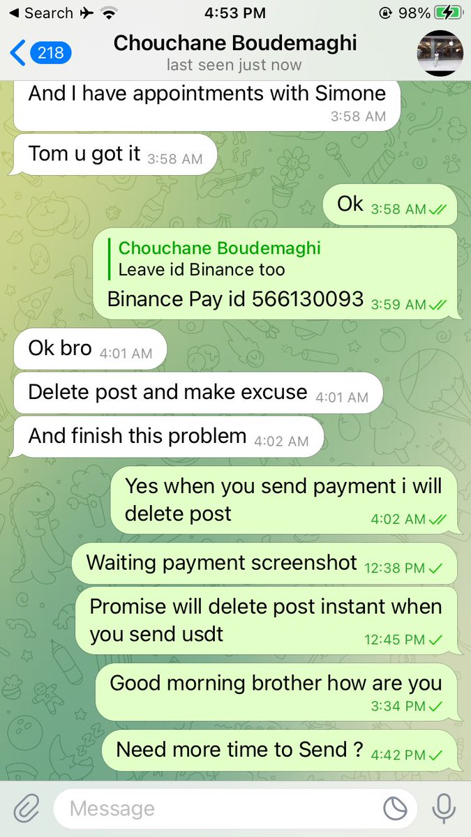 cheapunlockimei's tweet photo. @chouski211 @chouski211 more than 12 hours gone and you still not paid clear unpaid please https://t.co/aDezZZexTP